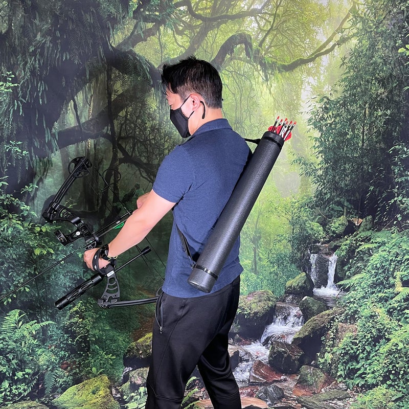 SAS Adjustable Archery Arrow Case Carrier with Strap (Tube with Insert) - Image 3